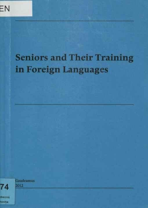 Seniors and their training in foreign languages
