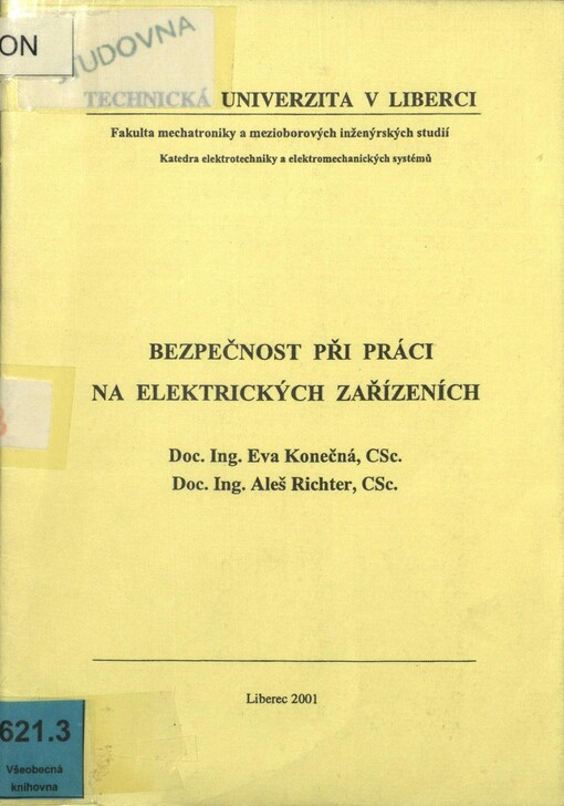 Bezpečnost při práci na elektrických zařízeních