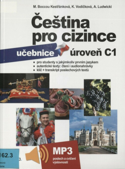 Čeština pro cizince - úroveň C1. Učebnice