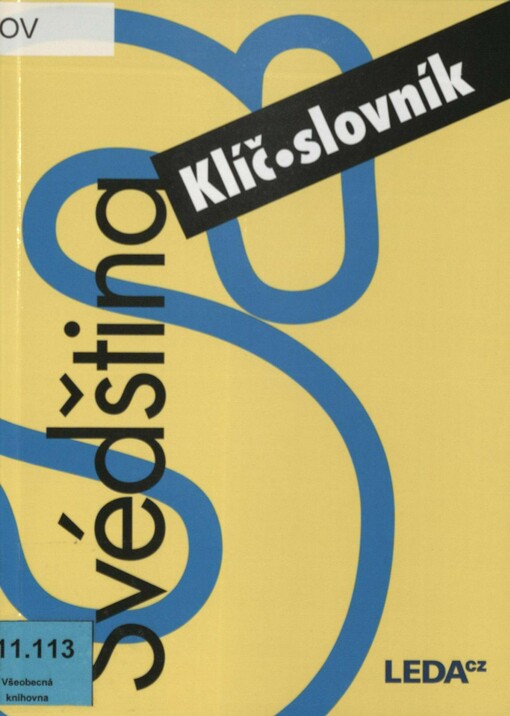 Švédština nejen pro samouky. Klíč, slovník