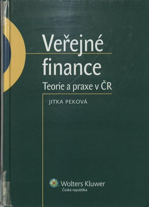 Veřejné finance: teorie a praxe v ČR