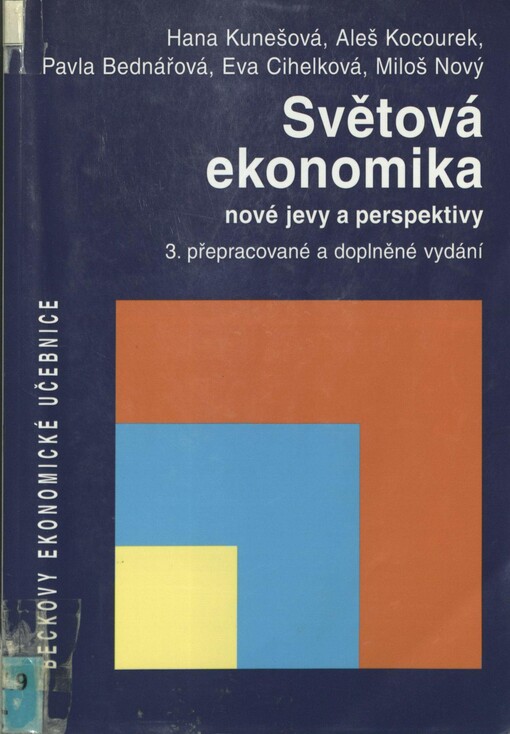 Světová ekonomika: nové jevy a perspektivy