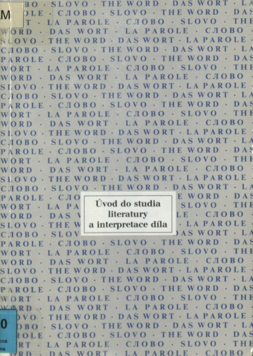 Úvod do studia literatury a interpretace díla