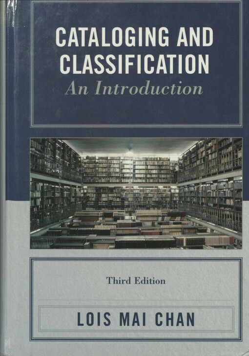 Cataloging and classification: an introduction