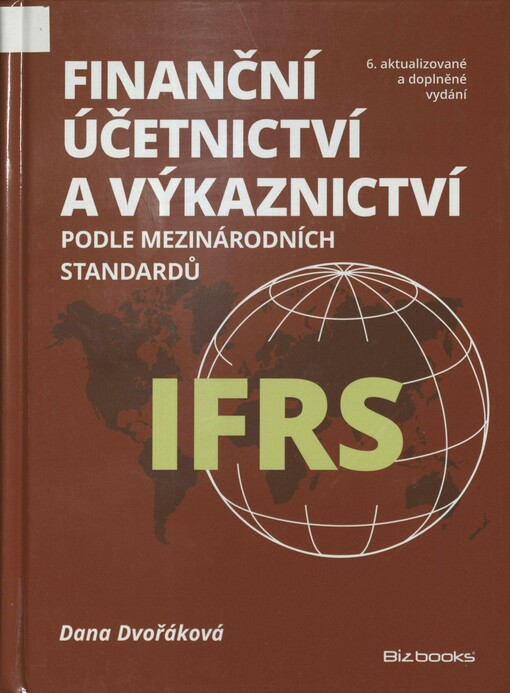 Finanční účetnictví a výkaznictví podle mezinárodních standardů IFRS