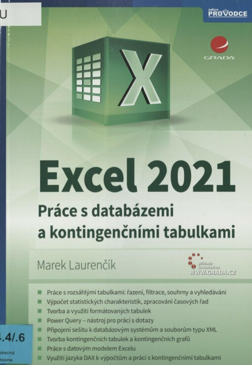 Excel 2021: práce s databázemi a kontingenčními tabulkami