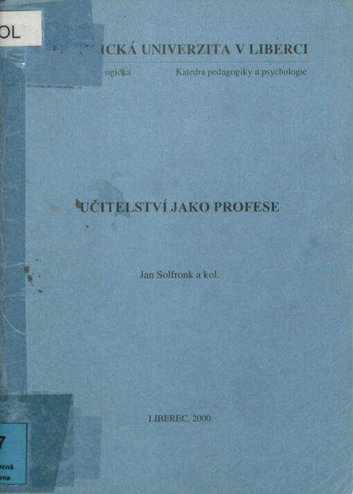 Učitelství jako profese