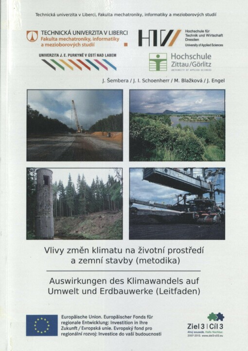 Vlivy změn klimatu na životní prostředí a zemní stavby (metodika)