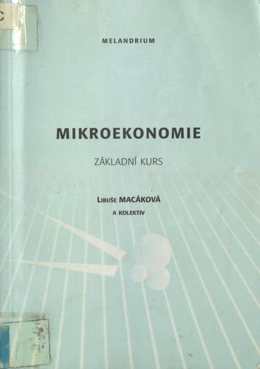 Mikroekonomie: základní kurz