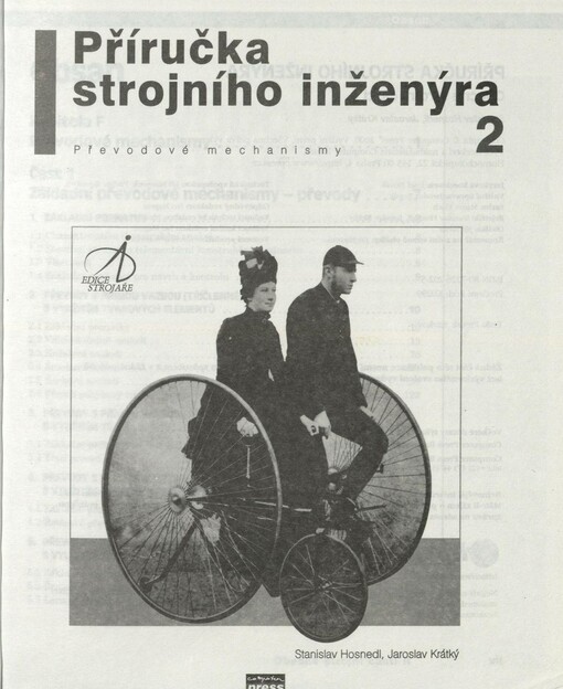 Příručka strojního inženýra 2: obecné strojní části. 2. Převodové mechanismy