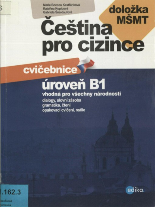 Čeština pro cizince - úroveň B1. Cvičebnice