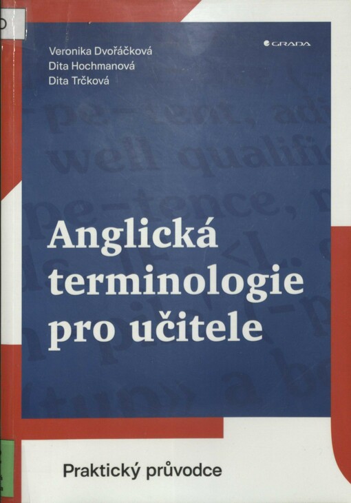 Anglická terminologie pro učitele: praktický průvodce