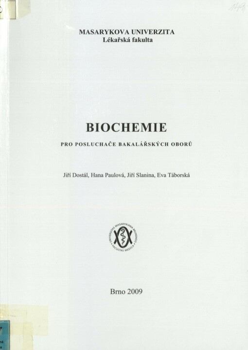 Biochemie: pro posluchače bakalářských oborů