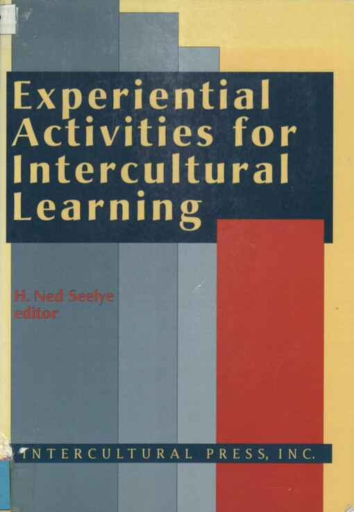 Experiential activities for intercultural learning