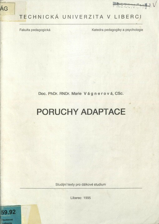 Poruchy adaptace