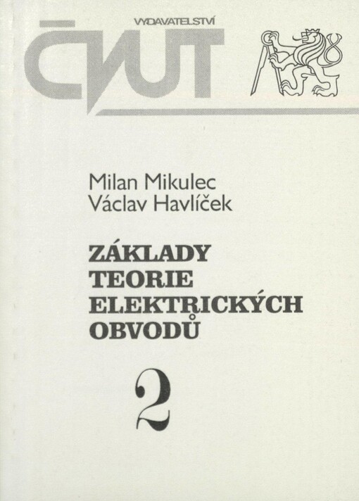 Základy teorie elektrických obvodů 2