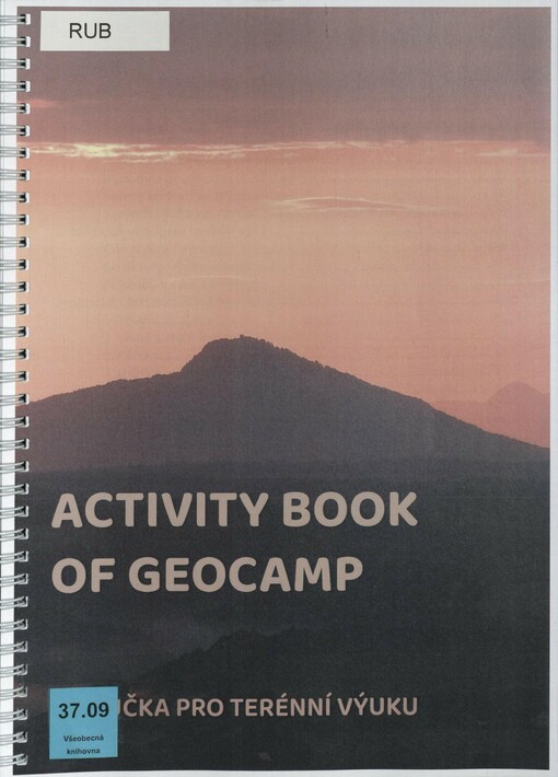 Activity book of Geocamp: příručka pro terénní výuku