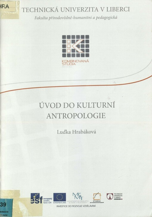 Úvod do kulturní antropologie