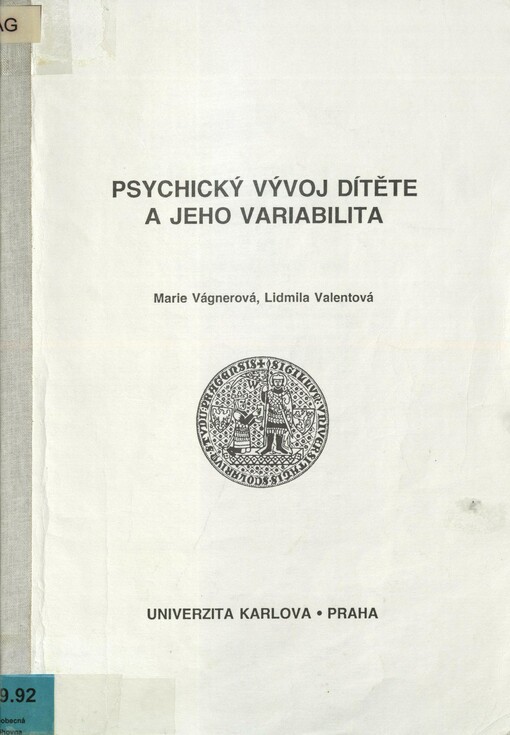 Psychický vývoj dítěte a jeho variabilita