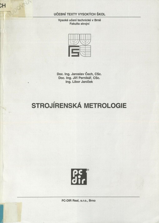 Strojírenská metrologie