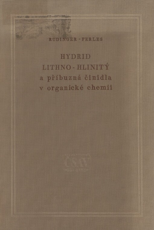 Hydrid lithno-hlinity a příbuzná činidla v organické chemii