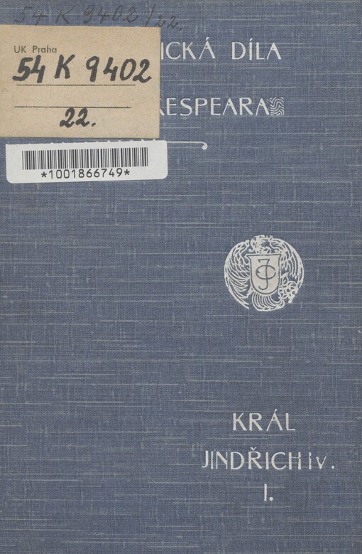 Král Jindřich IV: historická hra v 5 jednáních