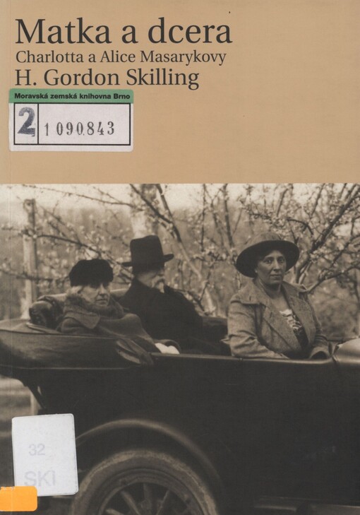 Matka a dcera, Charlotta a Alice Masarykovy