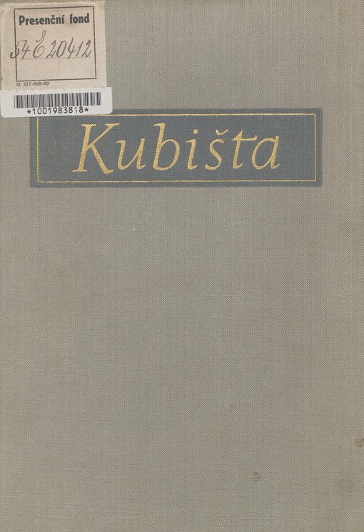 Bohumil Kubišta: korespondence a úvahy