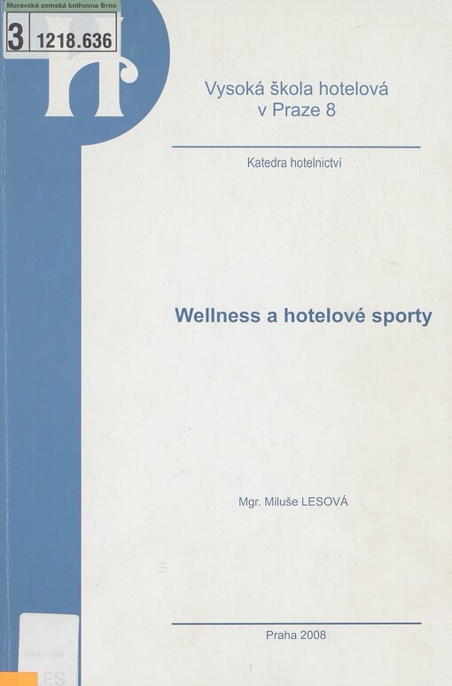 Wellness a hotelové sporty