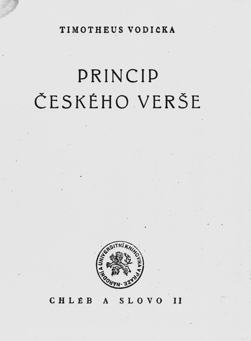 Princip českého verše