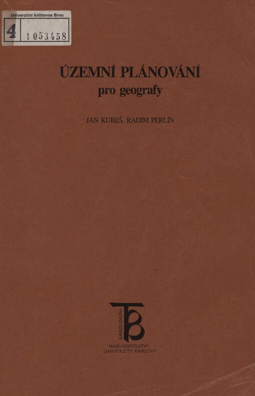 Územní plánování pro geografy