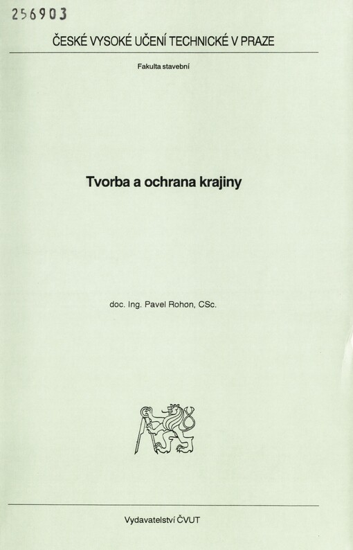 Tvorba a ochrana krajiny