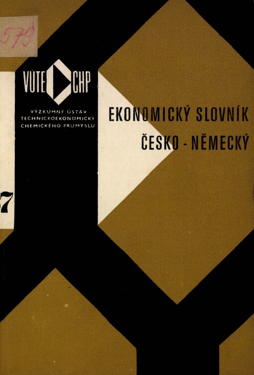 Ekonomický slovník německo-český a česko-německý