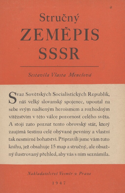 Stručný zeměpis SSSR