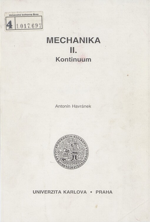 Mechanika. 2. Kontinuum
