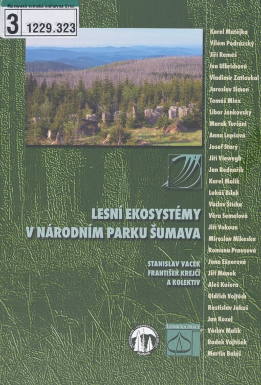 Lesní ekosystémy v Národním parku Šumava