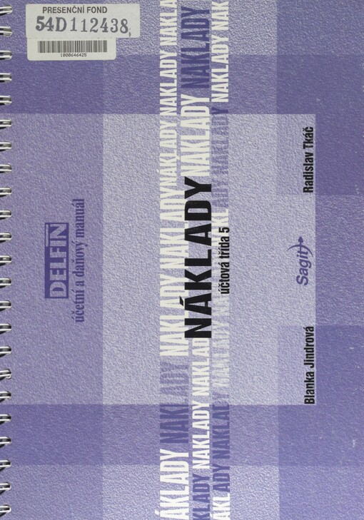 Delfín - účetní a daňový manuál. Účtová třída 5 - Náklady