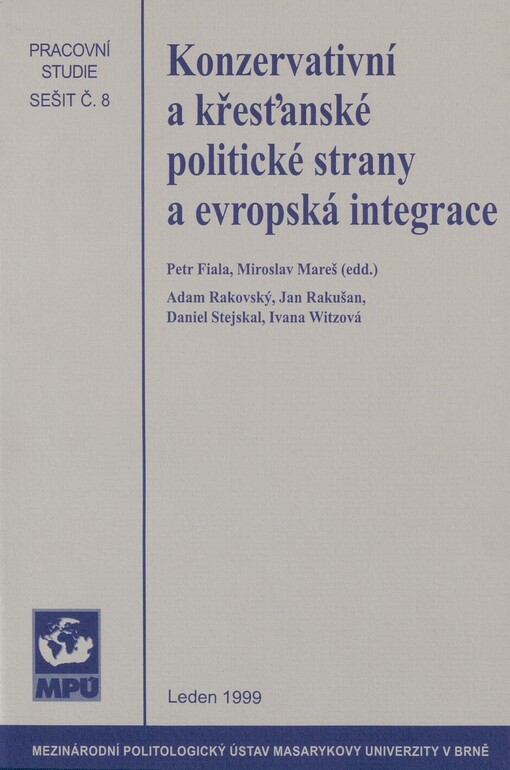 Konzervativní a křesťanské politické strany a evropská integrace