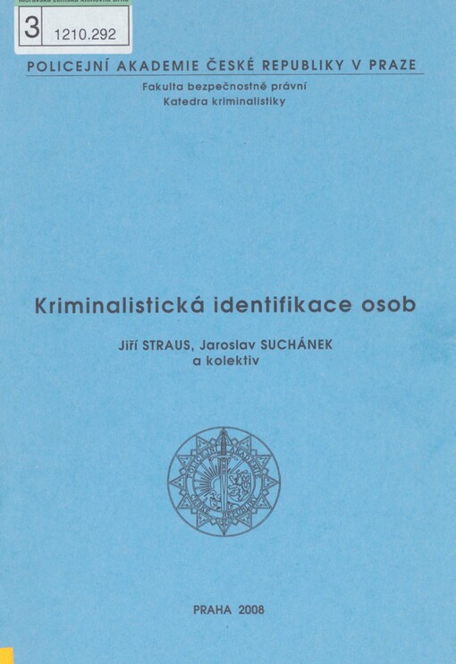 Kriminalistická identifikace osob