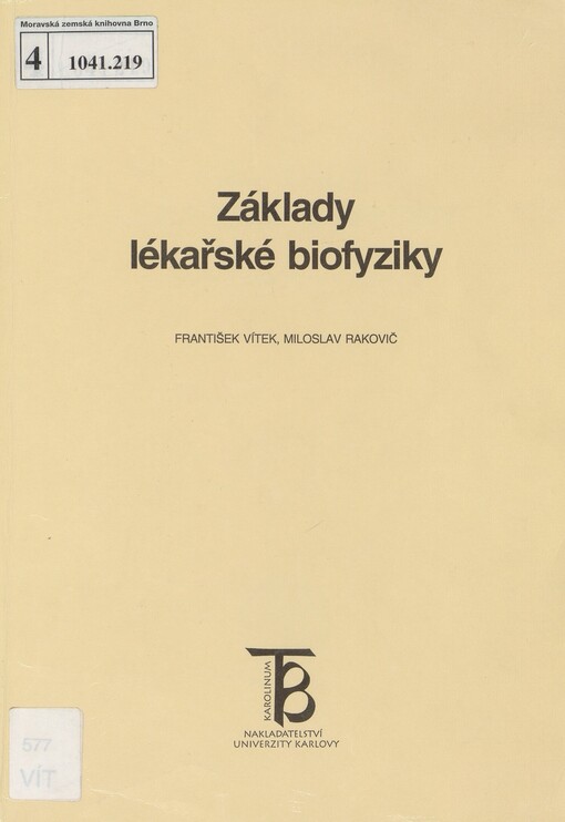 Základy lékařské biofyziky