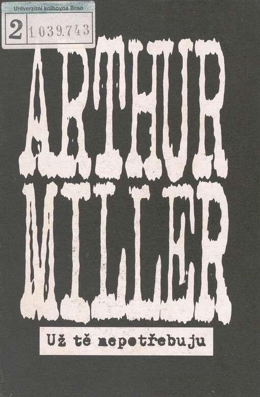 Už tě nepotřebuju