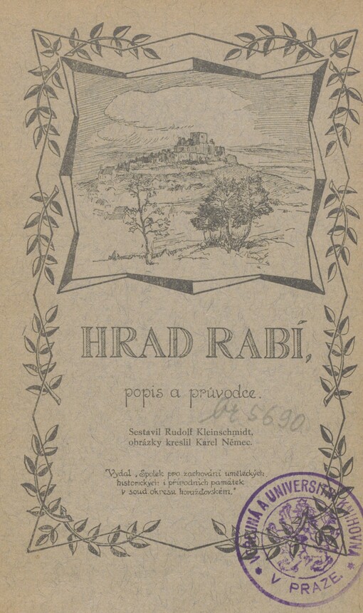 Hrad Rabí: popis a průvodce