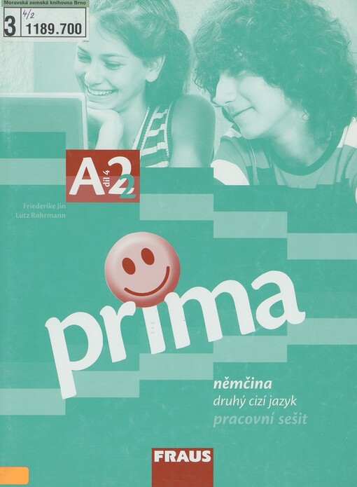 Prima A2: němčina [jako] druhý cizí jazyk