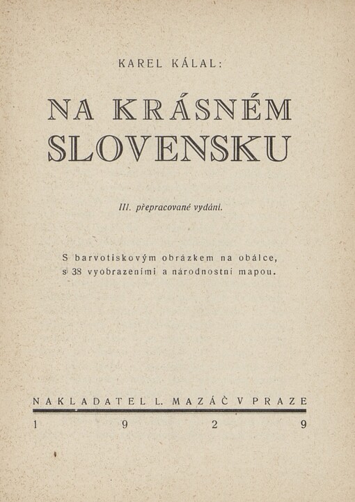 Na krásném Slovensku