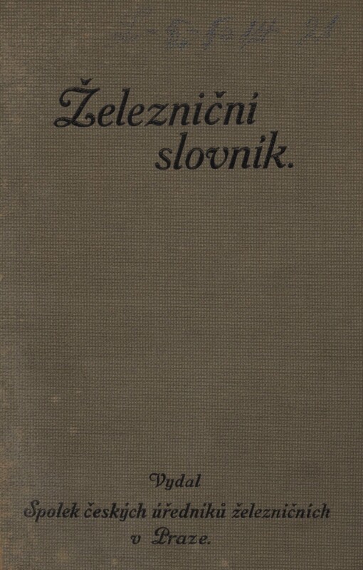 Německo-český železniční slovník
