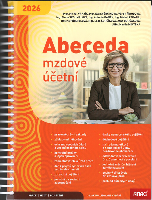 Abeceda mzdové účetní 2026