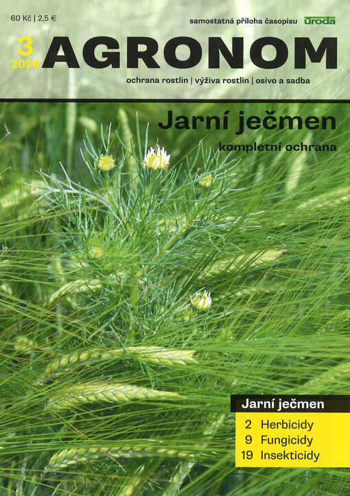 Agronom : samostatná příloha časopisu Úroda
