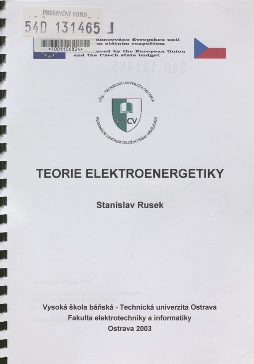 Teorie elektroenergetiky