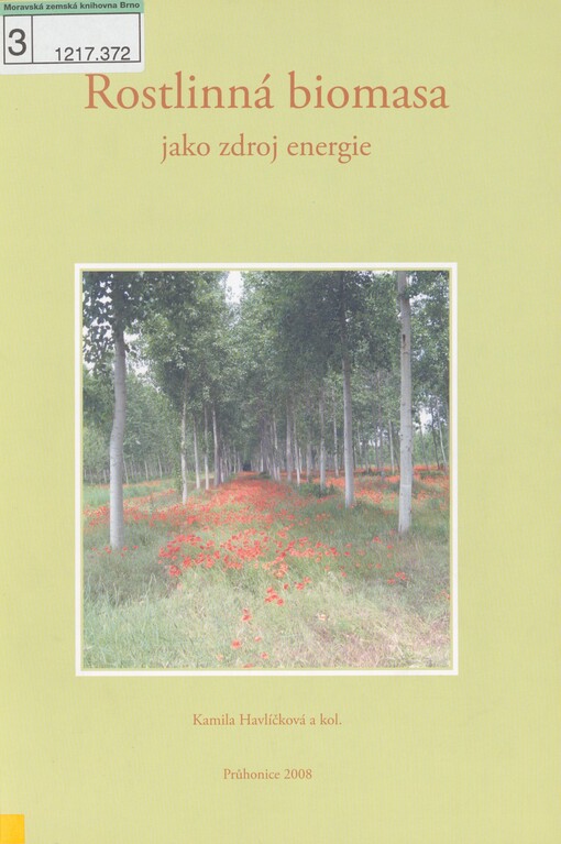 Rostlinná biomasa jako zdroj energie