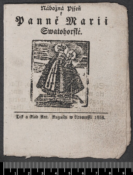 Nábožná Pjseň k Panně Marii Swatohorské
